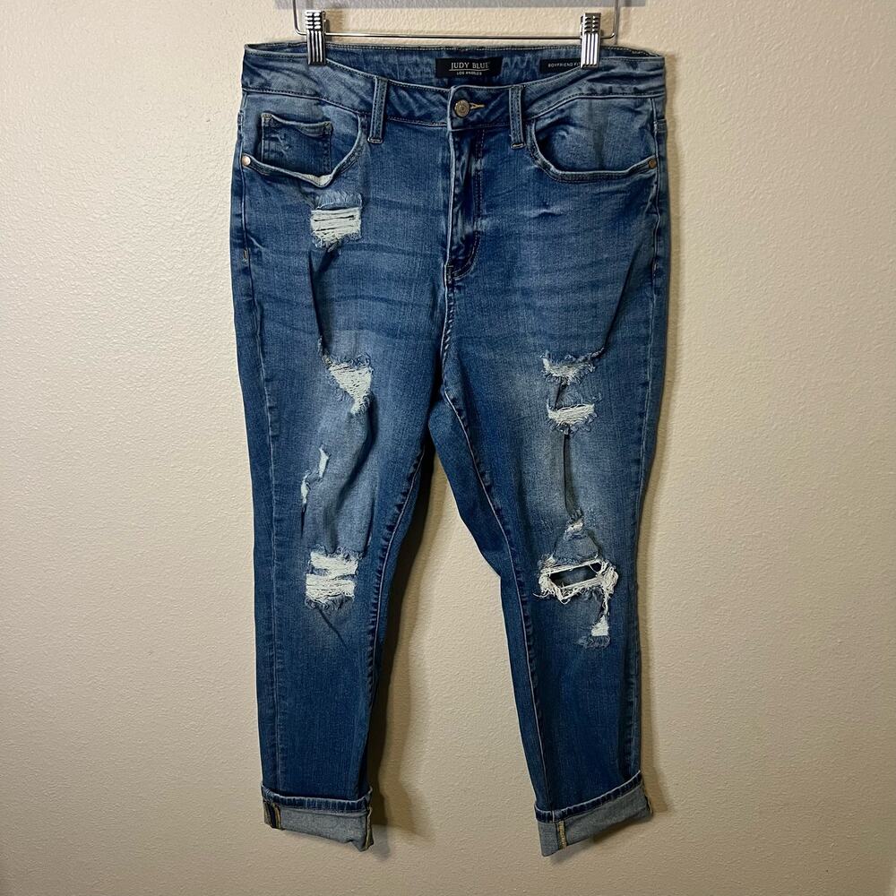 Judy Blue Boyfriend Fit Jeans Size 14W